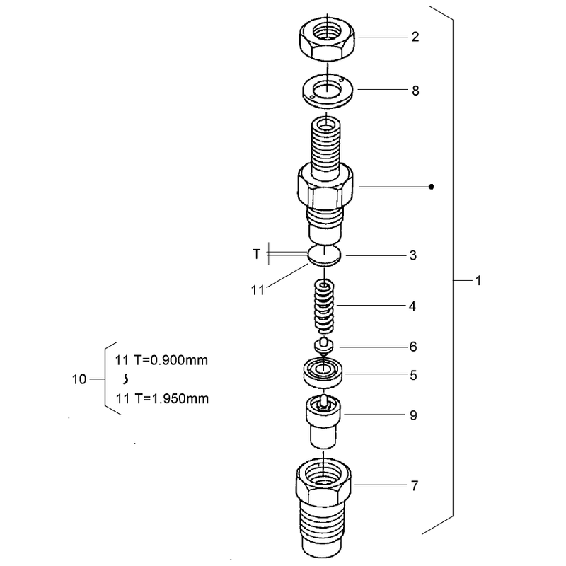 Nozzle Holder Assembly