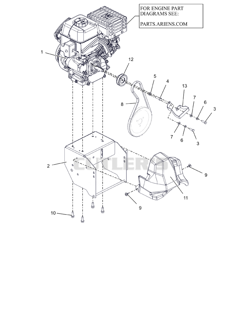 Engine and Frame