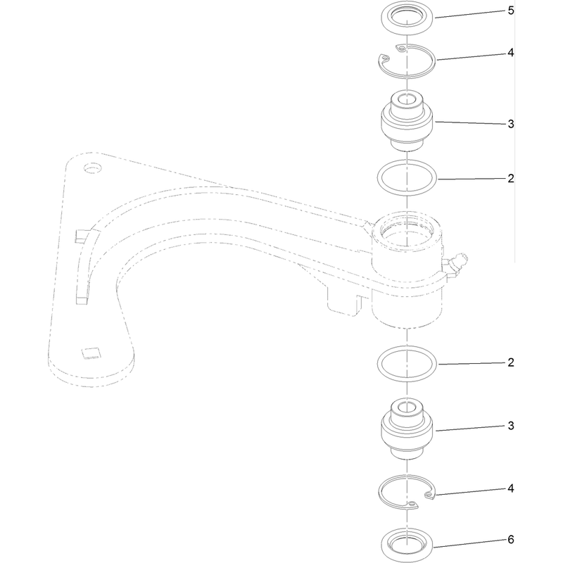 Idler Arm Assembly No. 126-9116
