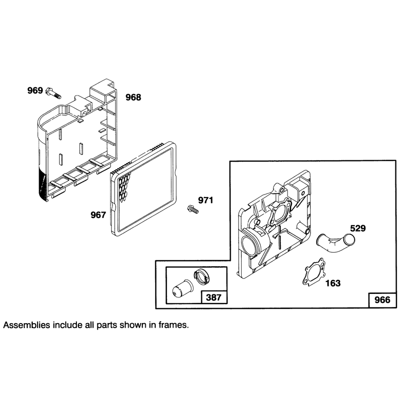 Engine Briggs and Stratton Model 127702-0131-01