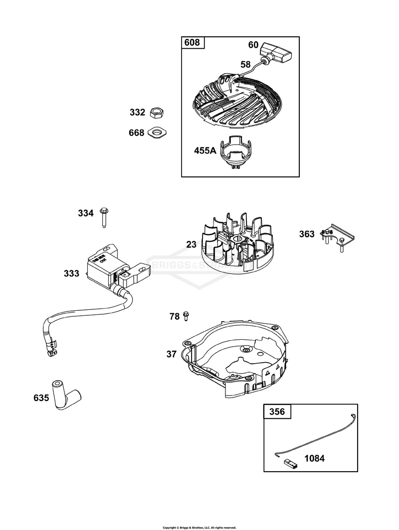 Flywheel, Ignition, and Starter Group