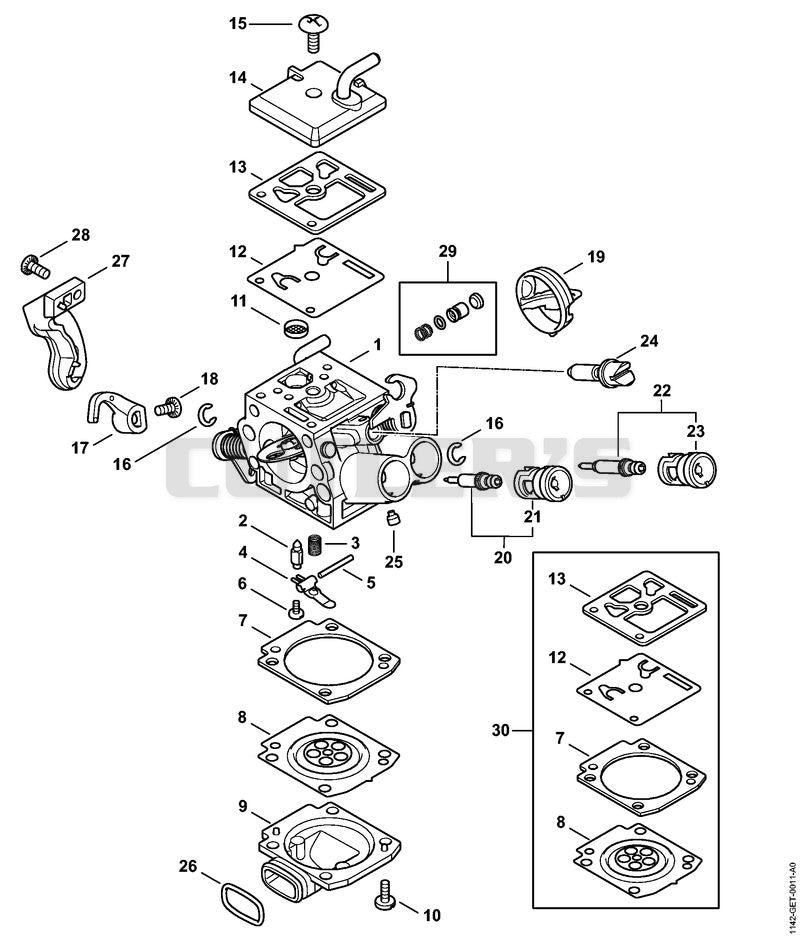 AA - Carburetor 1142/00