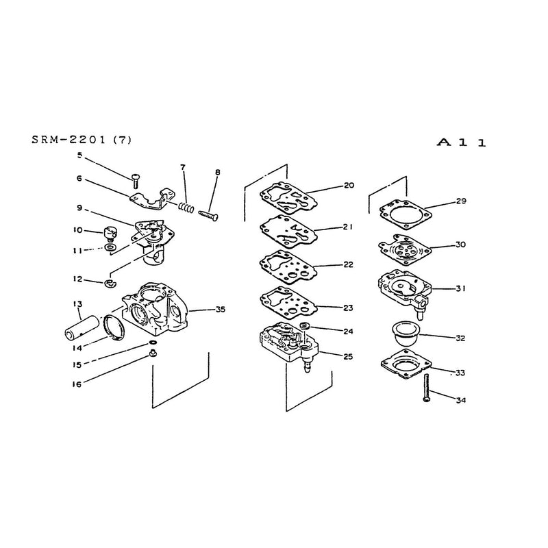 Carburetor WY-18 Detail