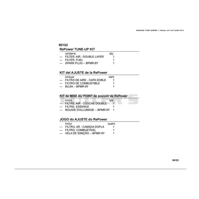 90069 RePower FUEL SYSTEM KIT