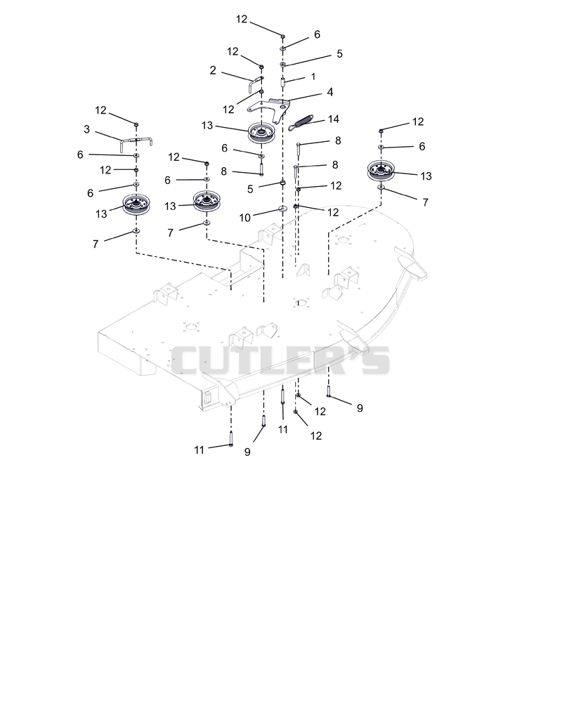 Idlers and Sheaves - 60"