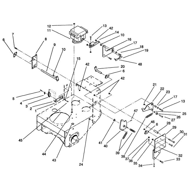 Hydraulic Pump and Linkage Assembly