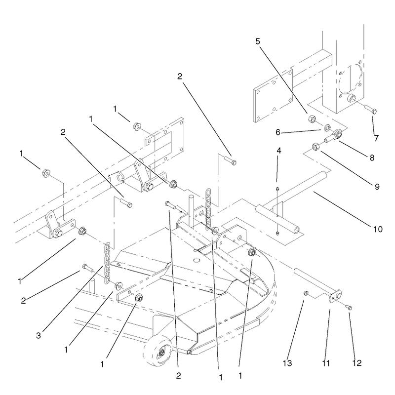 Frame and Deck Assembly