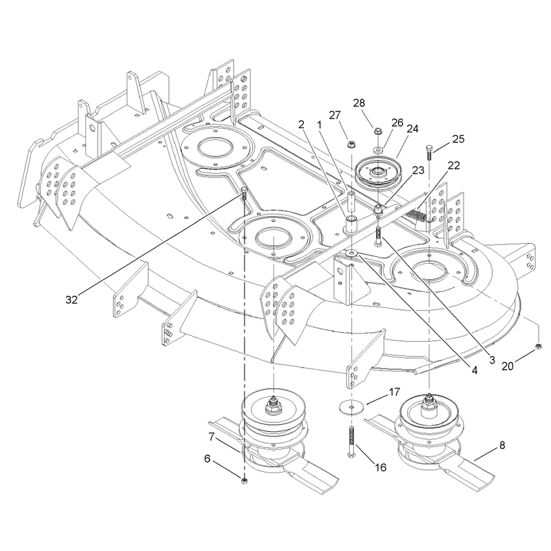 Spindle and Idler Assembly