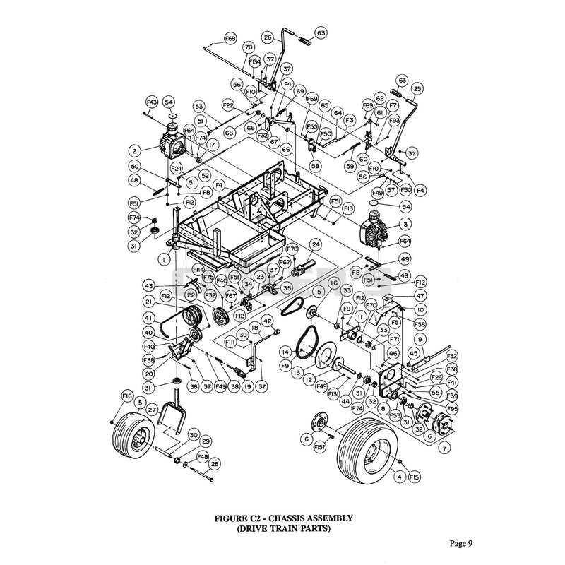 Chassis Assembly Drive Train Parts
