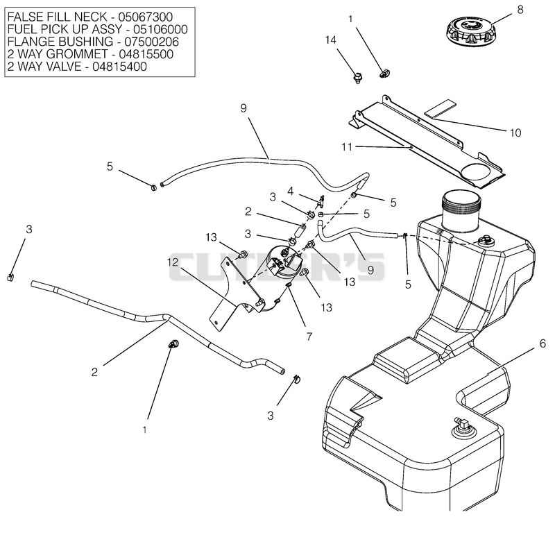 Fuel System - Kawasaki CARB
