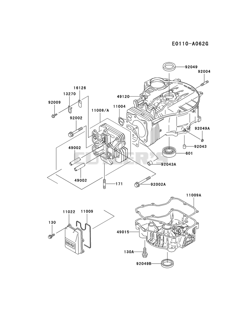 CYLINDER/CRANKCASE
