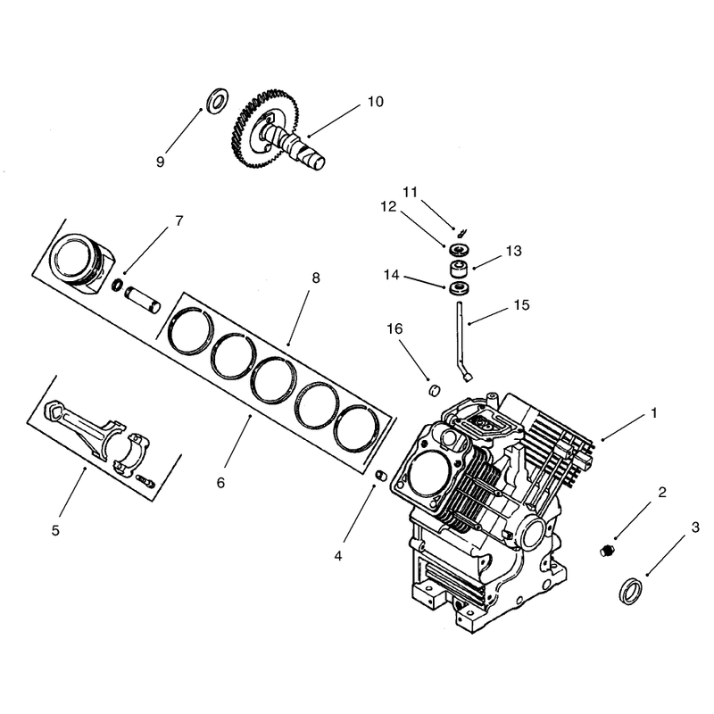 Group 2 Crankcase Assembly