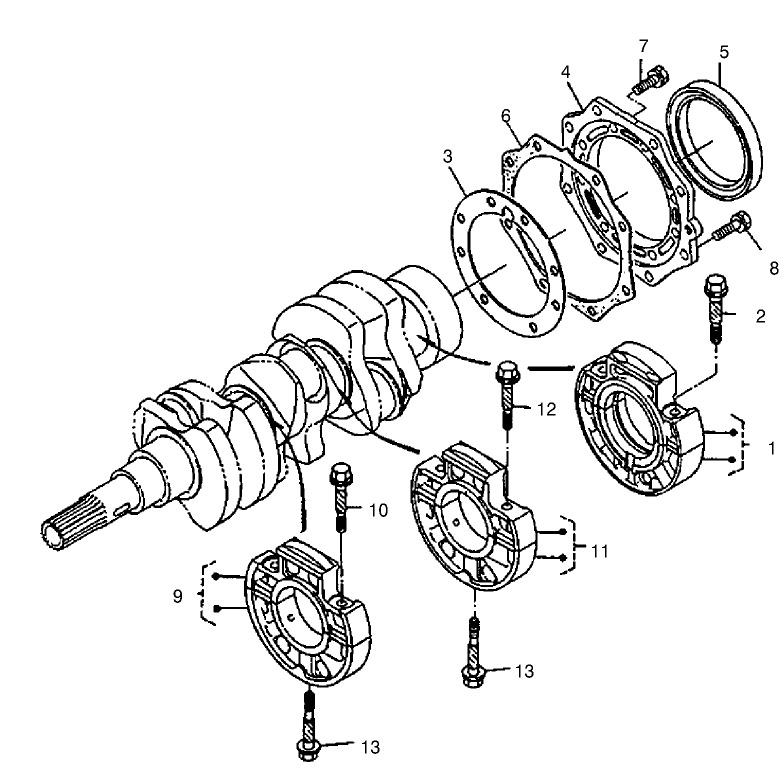 Main Bearing Case Assembly