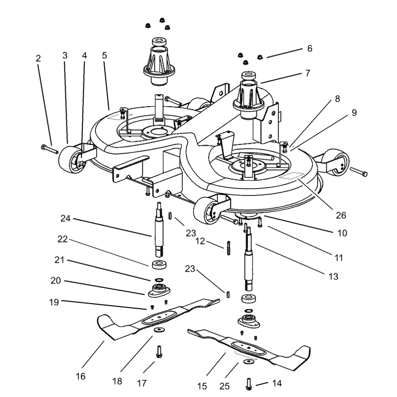 Operation Cutting Pan Assembly