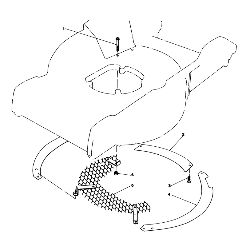 Leaf Shredder Kit No 59101 Optional