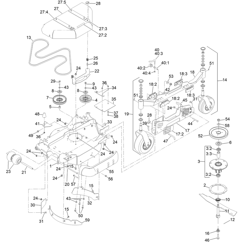 LH Deck Assembly