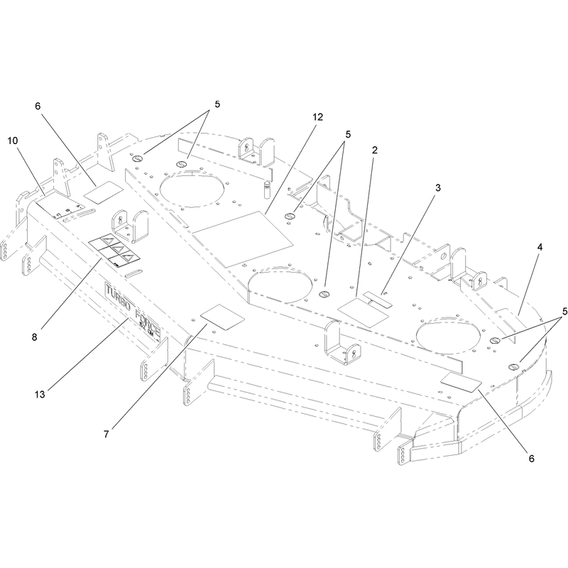 Deck Decal Assembly No 107-7663