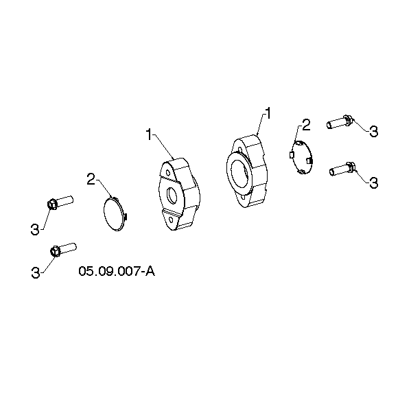 AUGER HOUSING AND IMPELLER