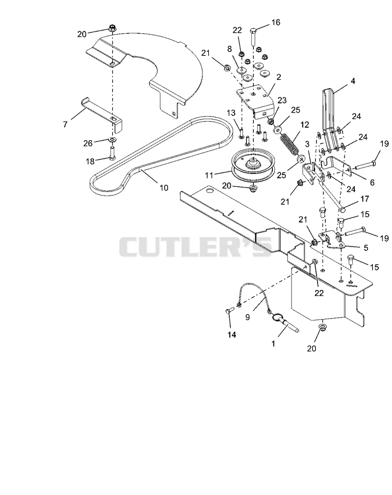 Belt Drive Assembly - 60"