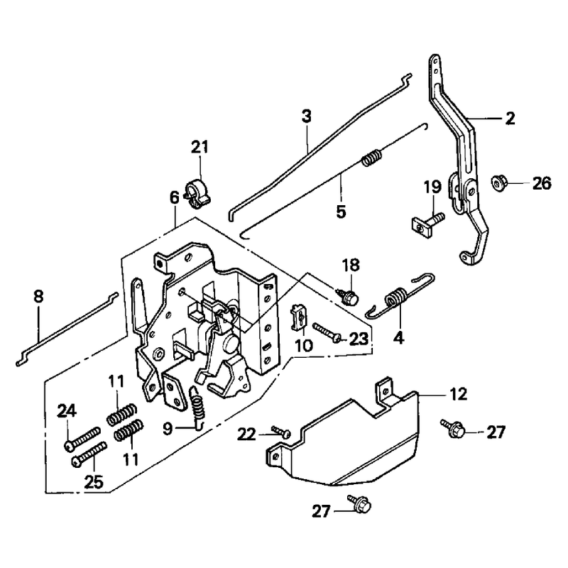 Control Assembly Honda GXV160K1-A1