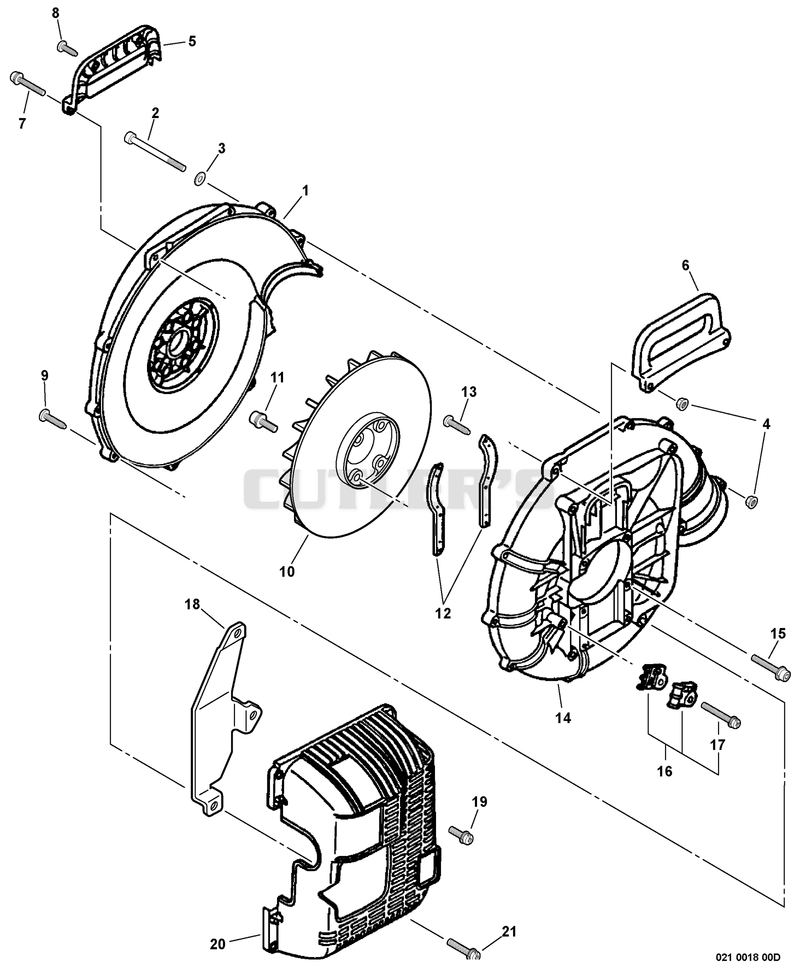 Fan Case, Blower Fan