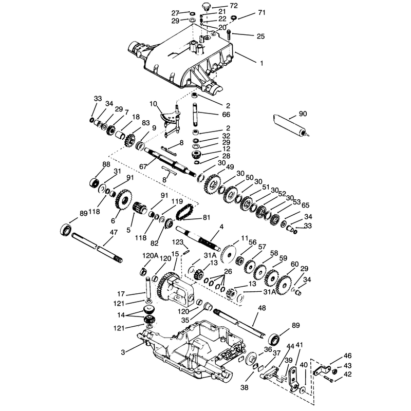 Transaxle Peerless Model No 801-062