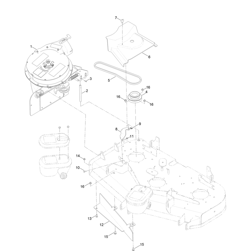 Blower and Drive Assembly