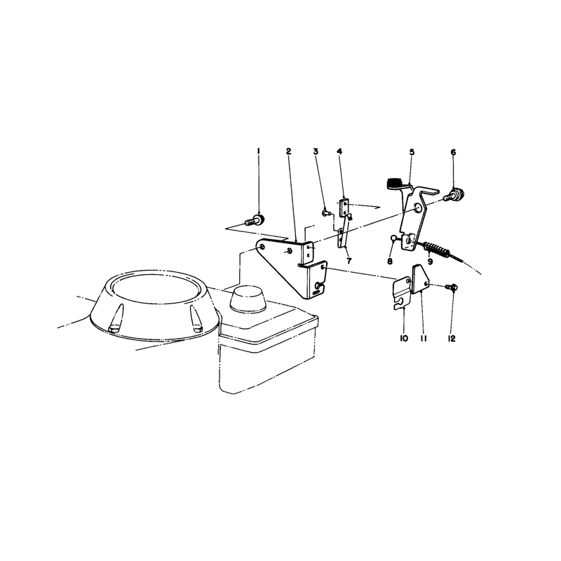 Brake Assembly Used on Units with Serial No 6004102 and Up