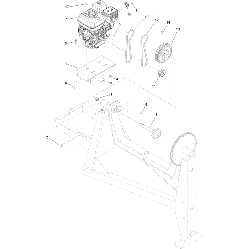 Engine and Drive Assembly