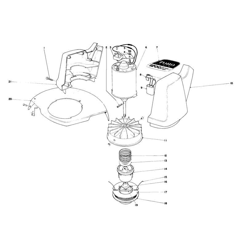 Motor & Housing Assembly