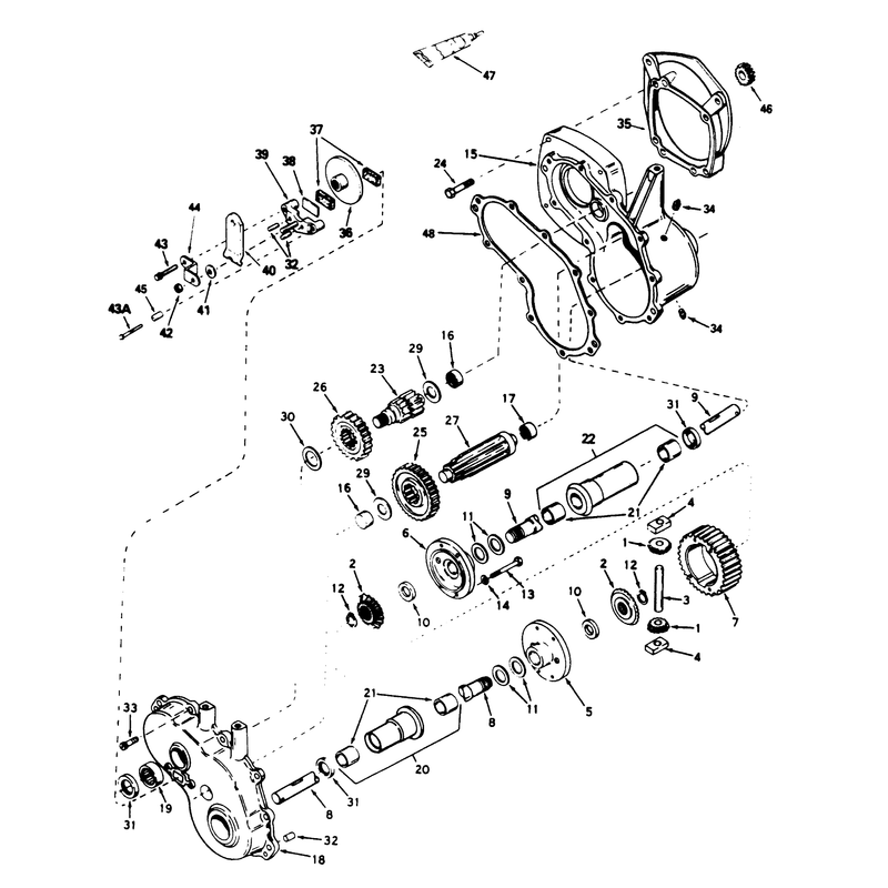 Differential Assembly No 1310-001a