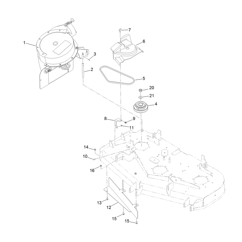 Blower and Drive Assembly
