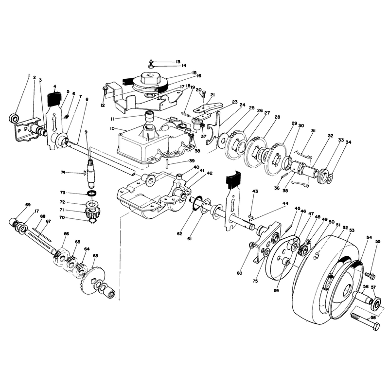 Gear Case Assembly Model 22035