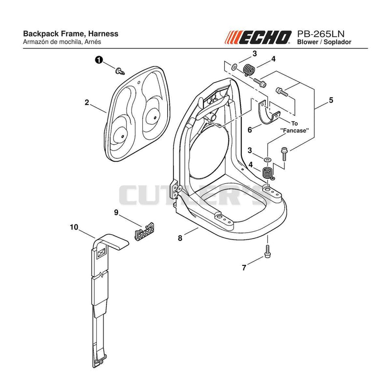 Backpack Frame, Harness