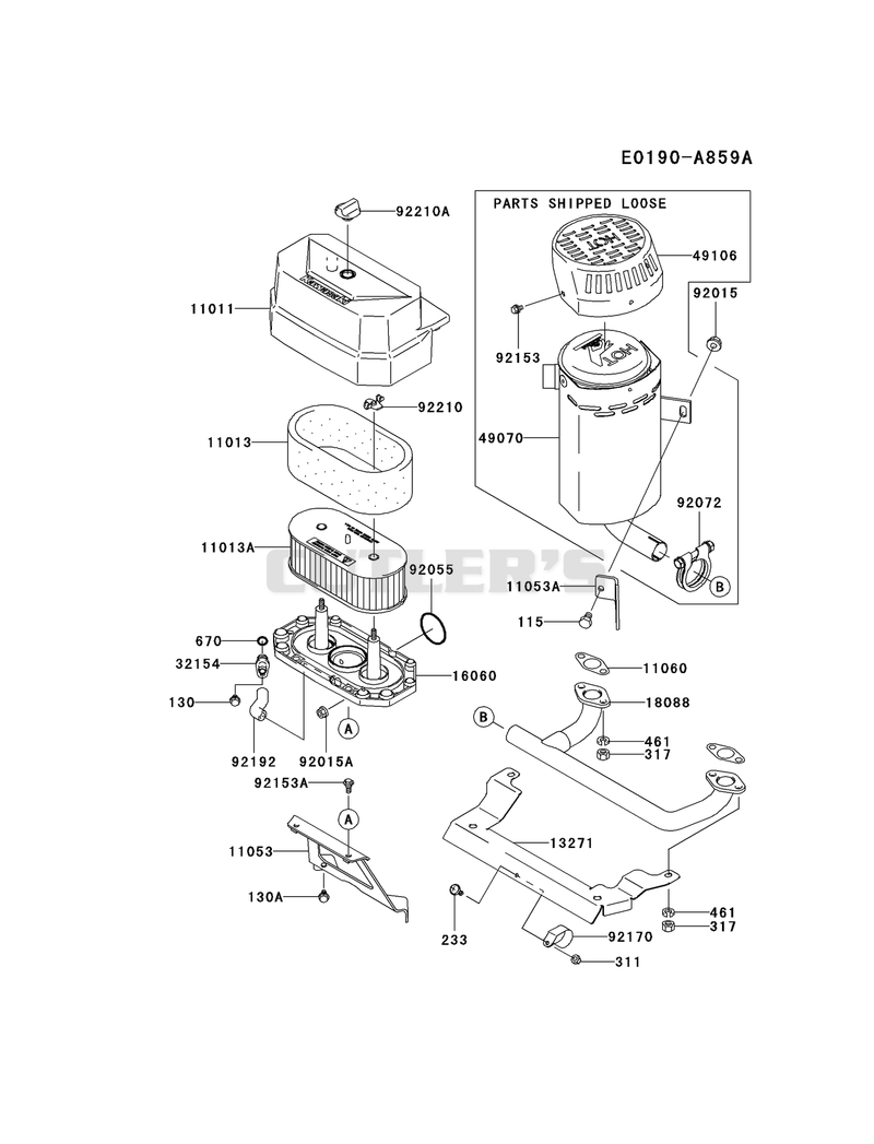 AIR-FILTER/MUFFLER