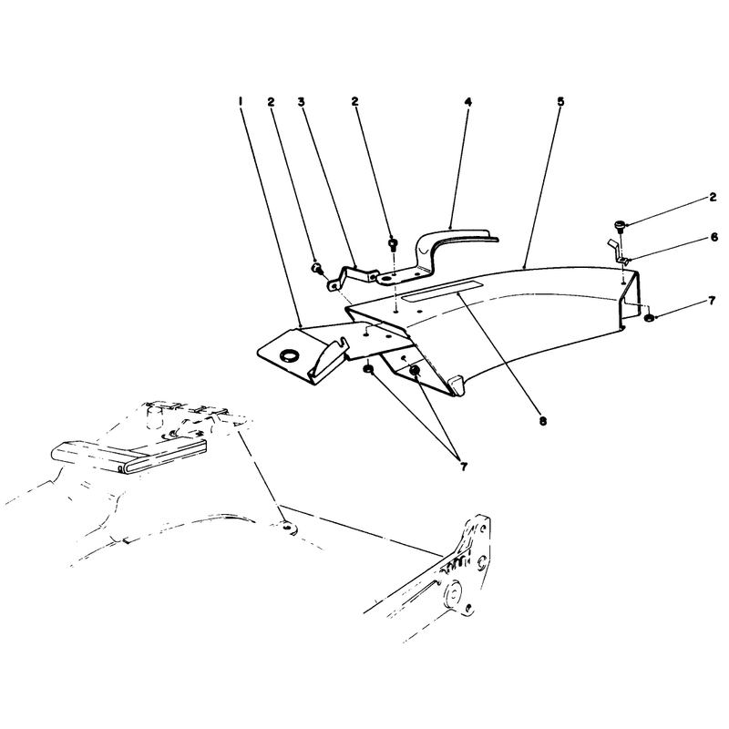 Side Discharge Chute Model No 59108 Optional