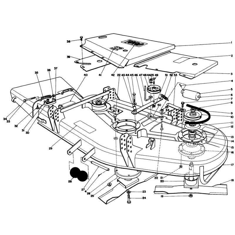 52in Cutting Deck Model No 30152