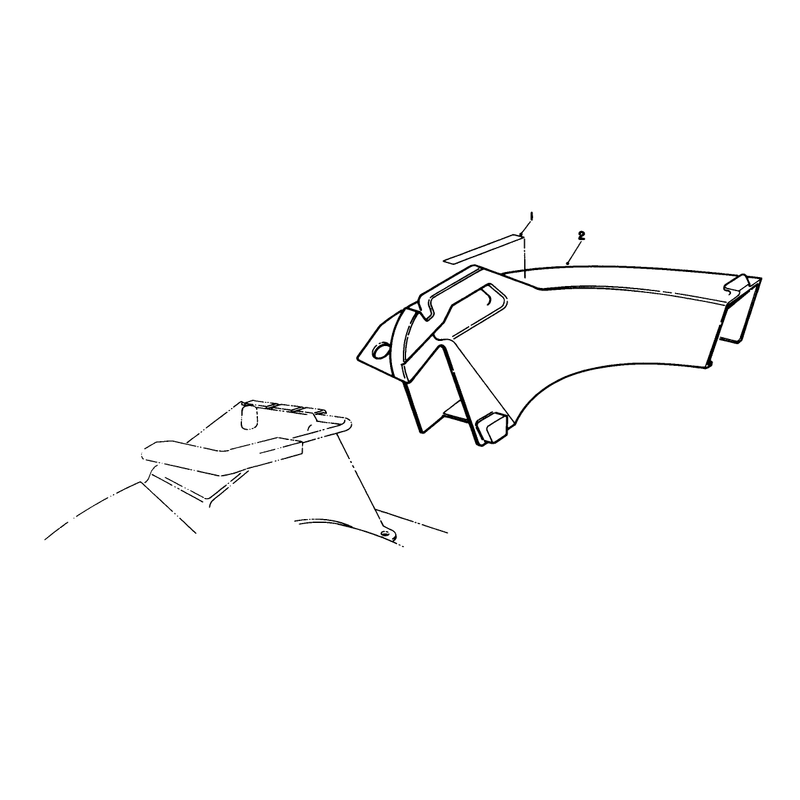 Side Discharge Chute Model No 59168 Optional