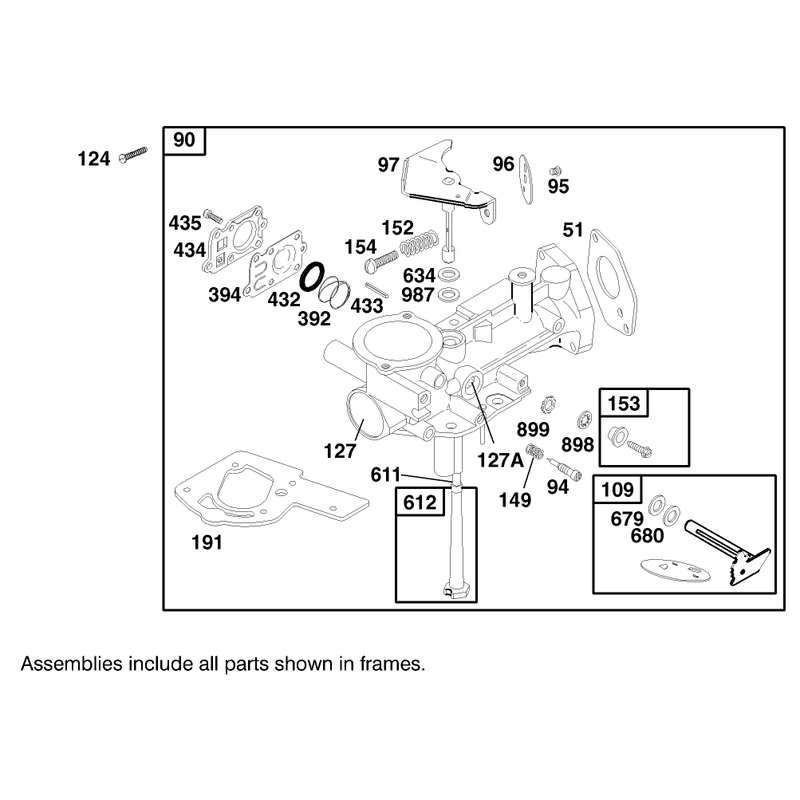 Engine Briggs and Stratton Model 92252-0129-02