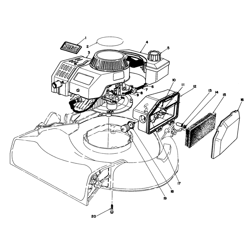 Engine Assembly Model No 47ph7