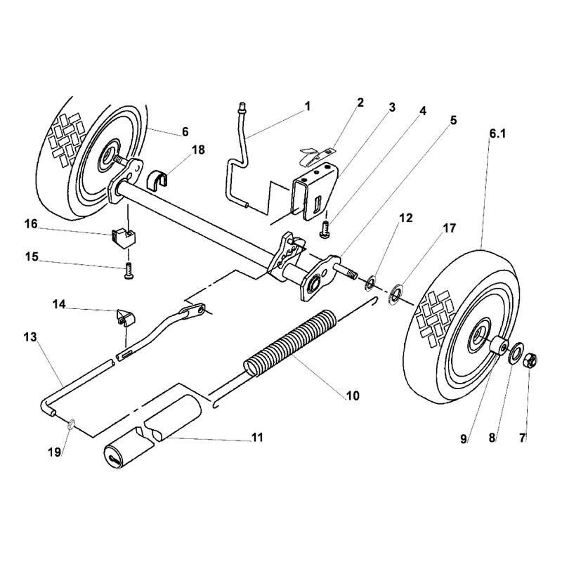Rear Axle Assembly