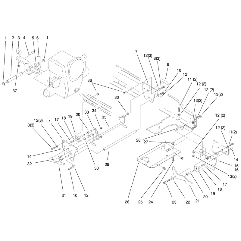 Attach a Matic and Hitch Assembly