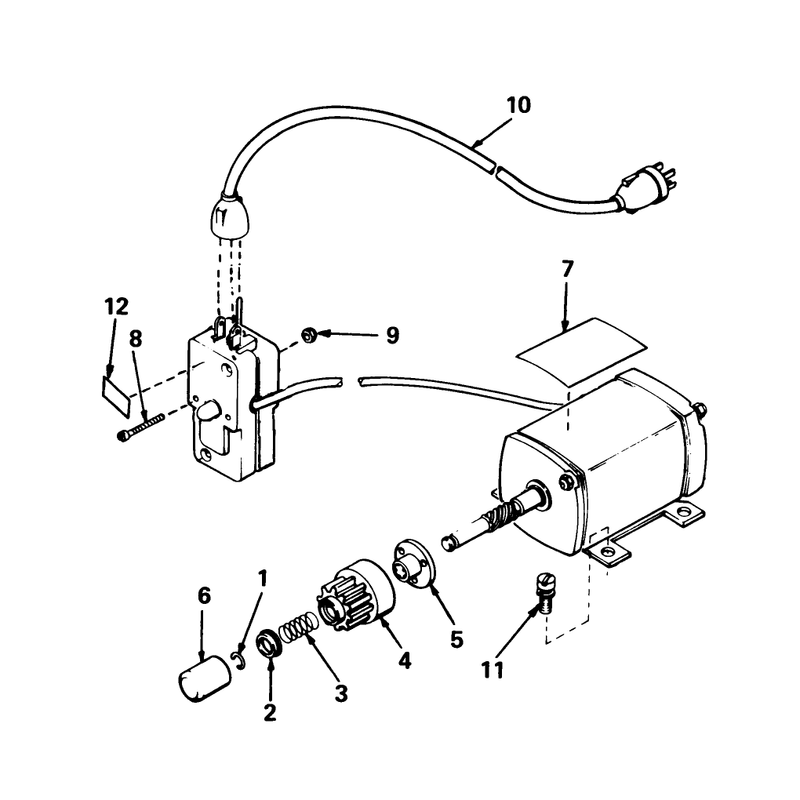 Starter Motor Kit No. 37-4810