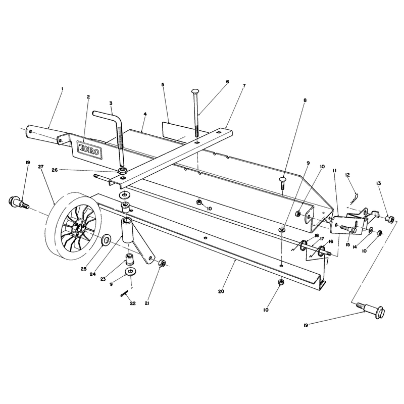 Dethatcher Kit Model No 59126 Optional