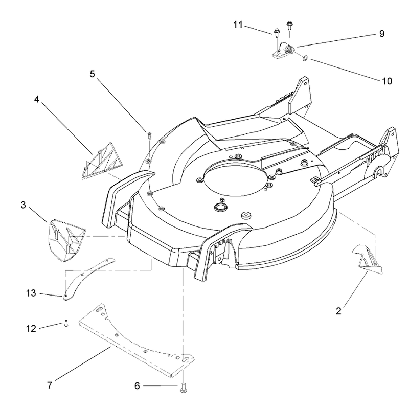 Housing Kicker and Washer Assembly No 105-1309