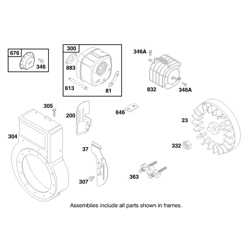 Engine Briggs and Stratton Model 135202-0142-03