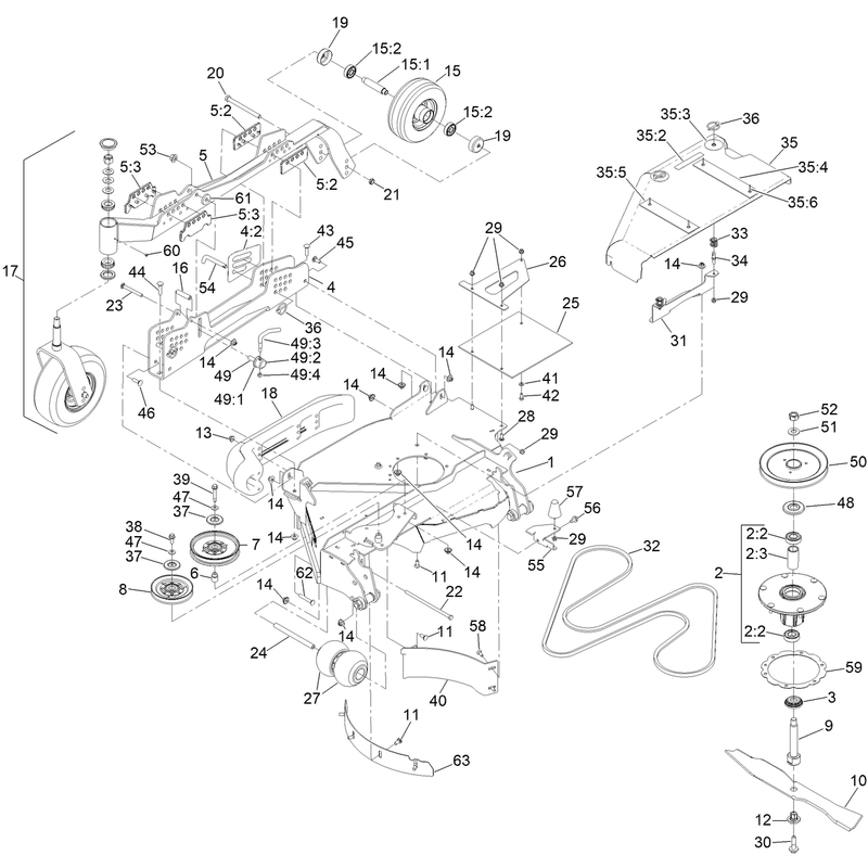RH Deck Assembly