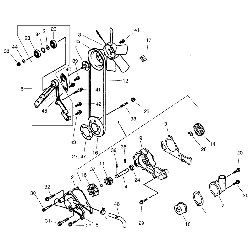 Water Pump Assembly