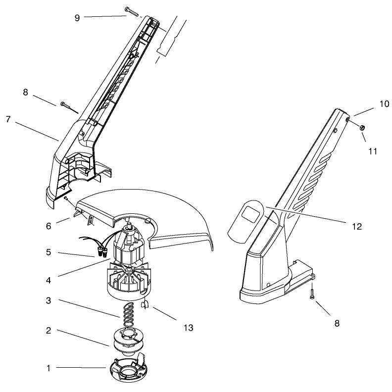 Motor & Housing Assembly