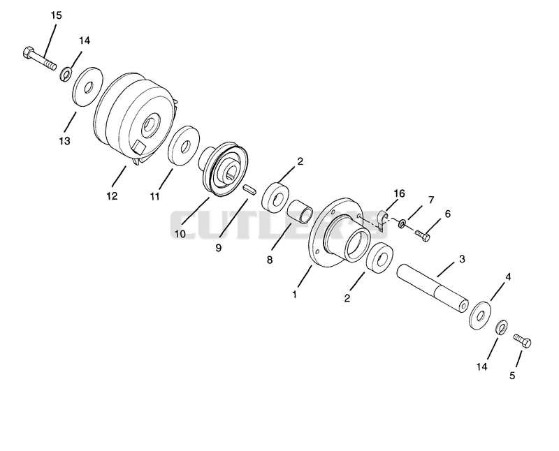 Clutch Shaft - Hydro